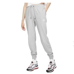 Womens grey nike joggers